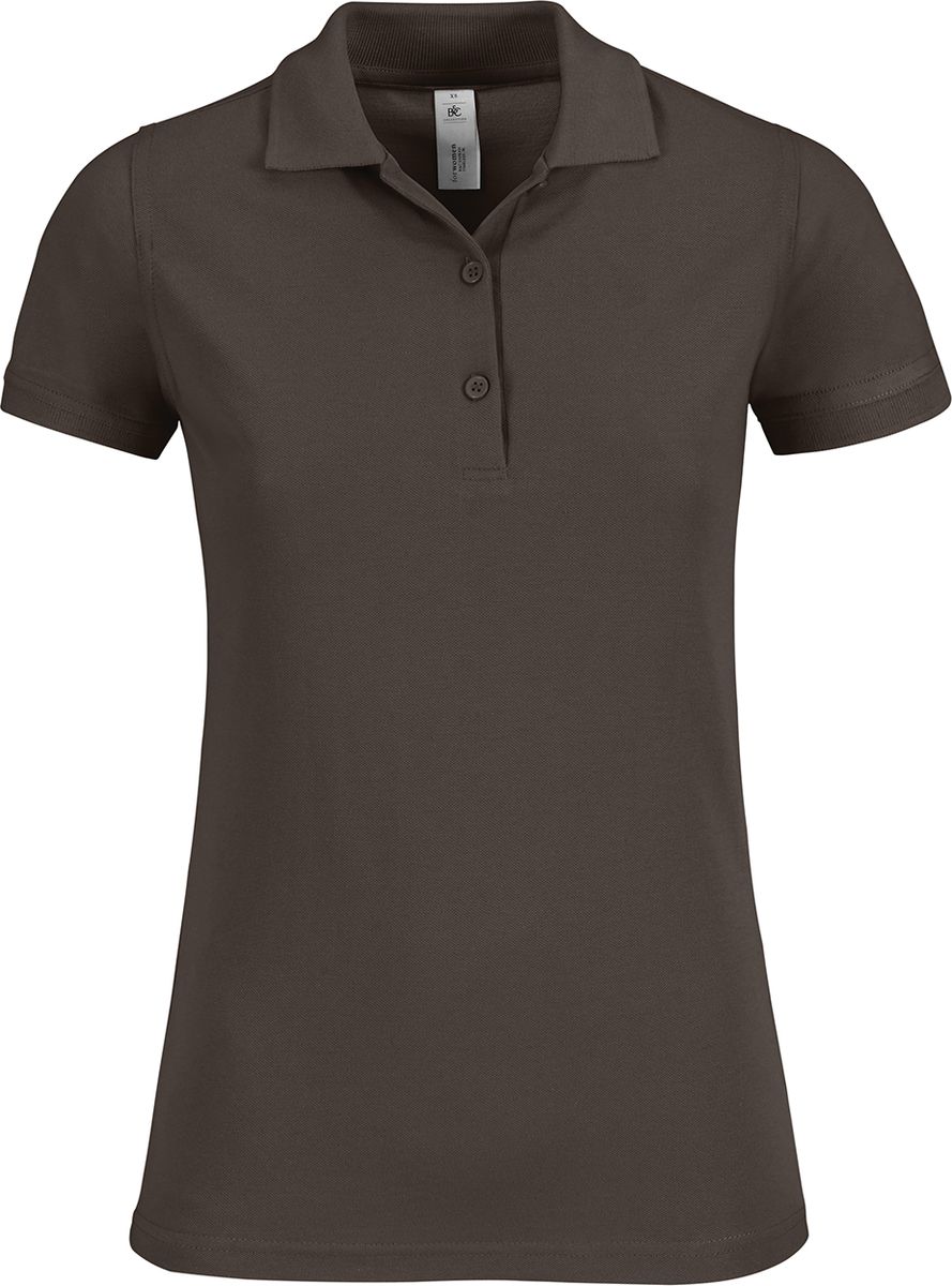 Γυναικεία Μπλούζα Polo PW457 B&C Safran Timeless Brown