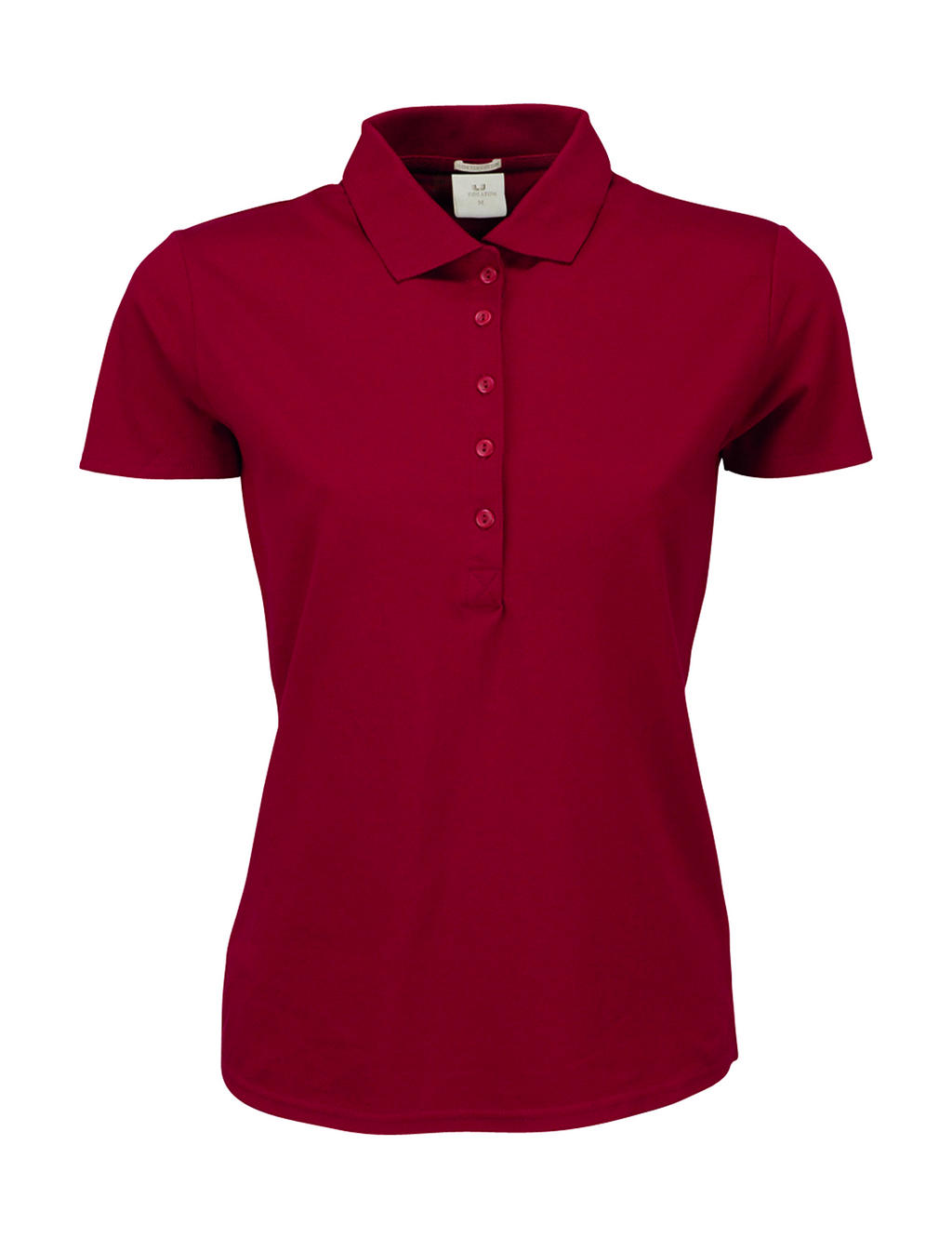 Γυναικεία Μπλούζα Polo 145 Tee Jays Luxury LS Stretch Deep Red