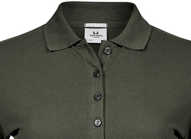 Deep Green γυναικεία Μπλούζες Polo Simple Wear