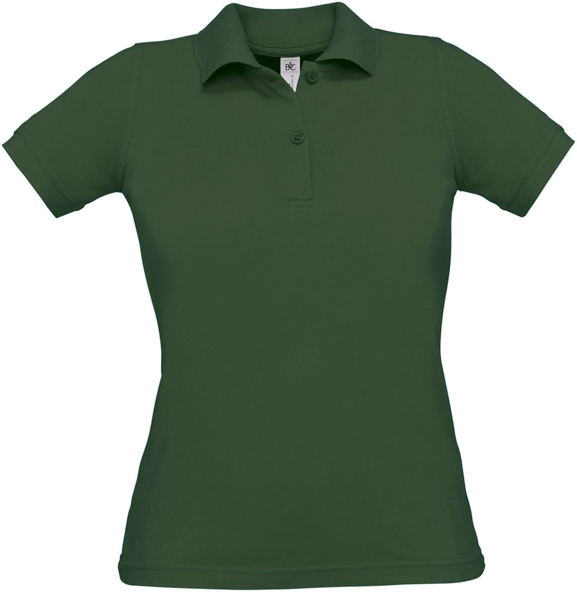 Γυναικείο Μπλουζάκι Polo Safran Pure Women B & C Safran Bottle Green