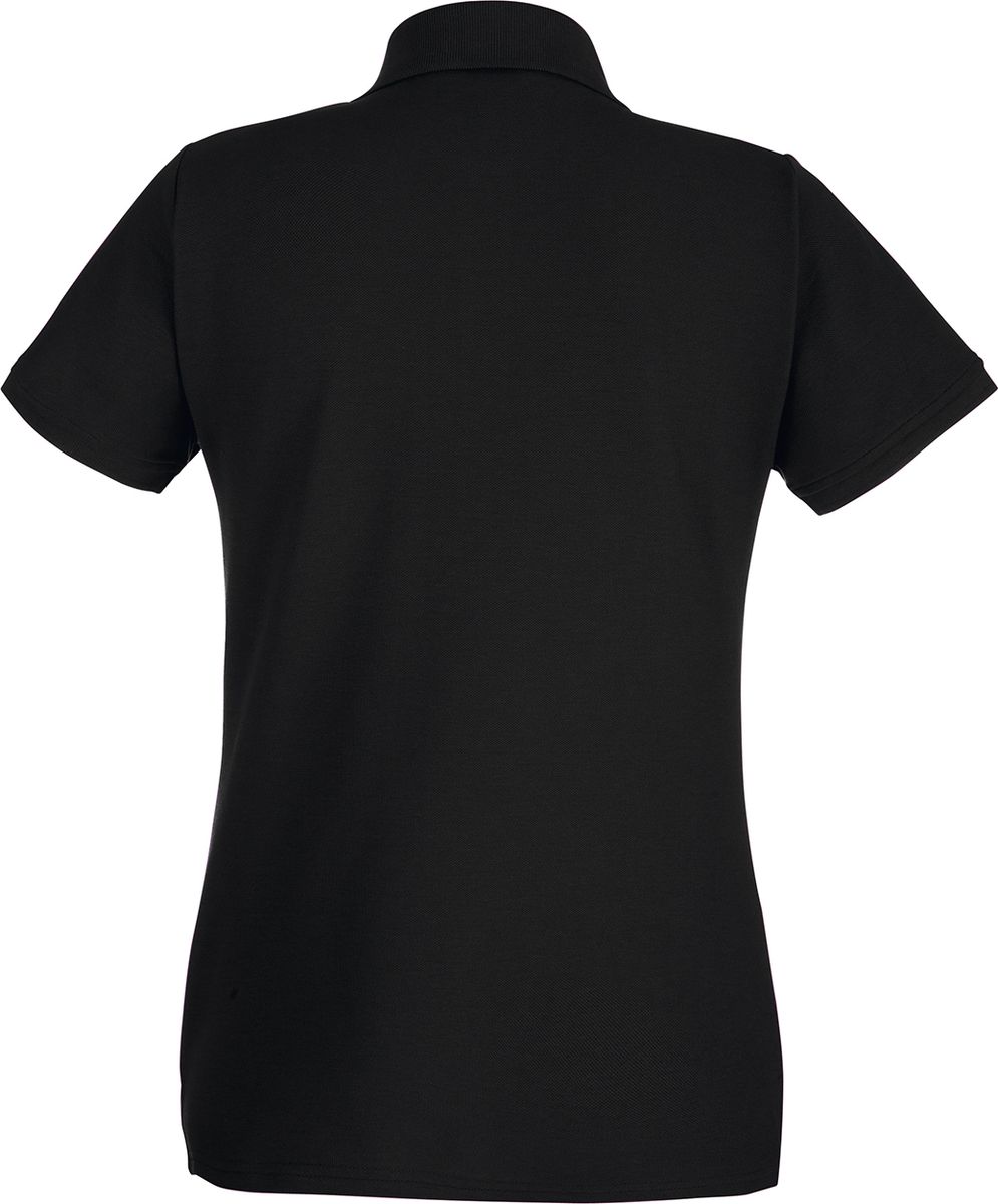 Γυναικεία Μπλούζα Polo 63-030-0 Fruit of the Loom Black