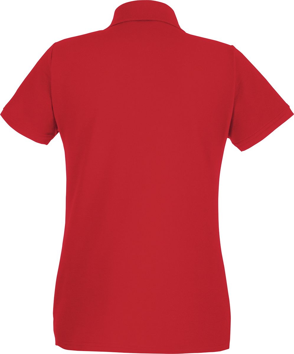 Γυναικεία Μπλούζα Polo 63-030-0 Fruit of the Loom Red