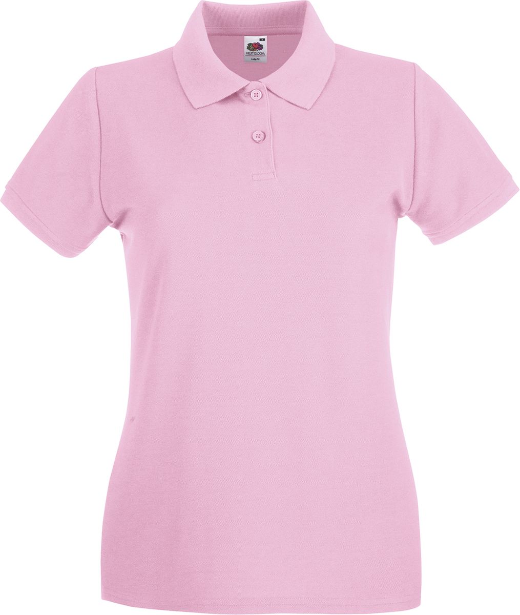 Γυναικεία Μπλούζα Polo 63-030-0 Fruit of the Loom Light Pink