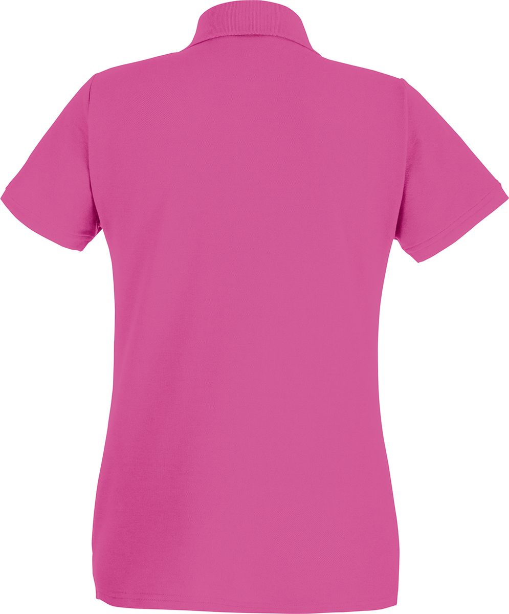 Γυναικεία Μπλούζα Polo 63-030-0 Fruit of the Loom Fuchsia