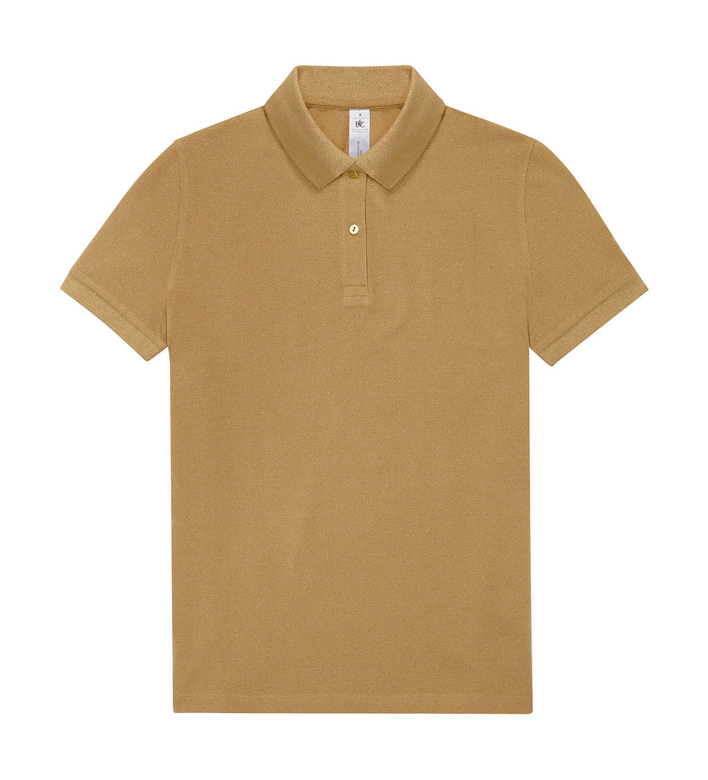 Γυναικεία Μπλούζα Polo PW461 B & C My Polo 180 Meta Χρυσό