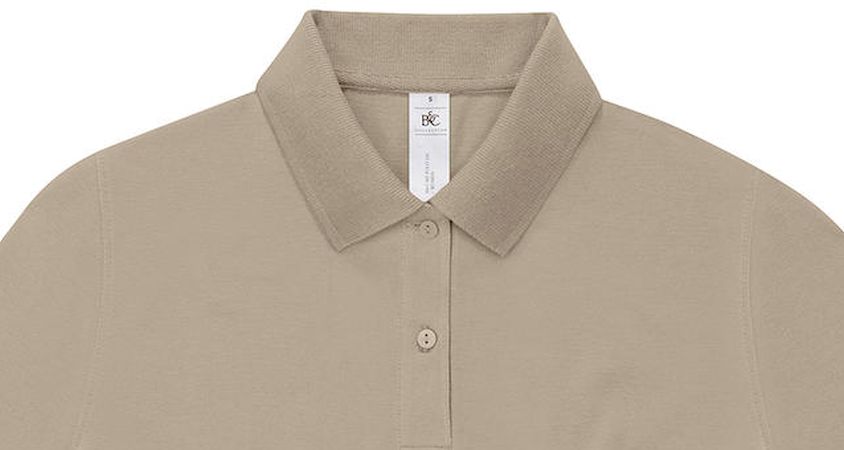 Γυναικεία Μπλούζα Polo PW461 B & C My Polo 180 Mastic