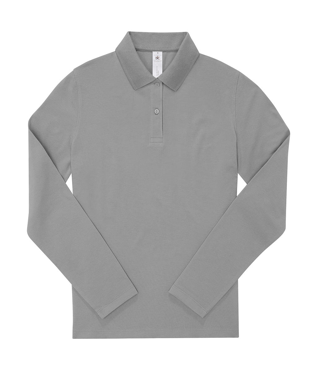 Γυναικεία Μακρυμάνικη Μπλούζα Polo PW462 B & C My Polo 180 LSL Sport Grey
