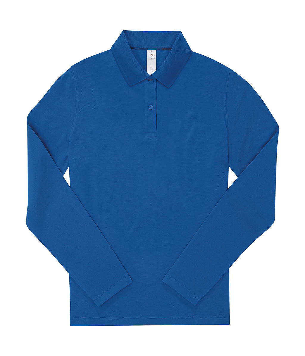 Γυναικεία Μακρυμάνικη Μπλούζα Polo PW462 B & C My Polo 180 LSL Royal Blue