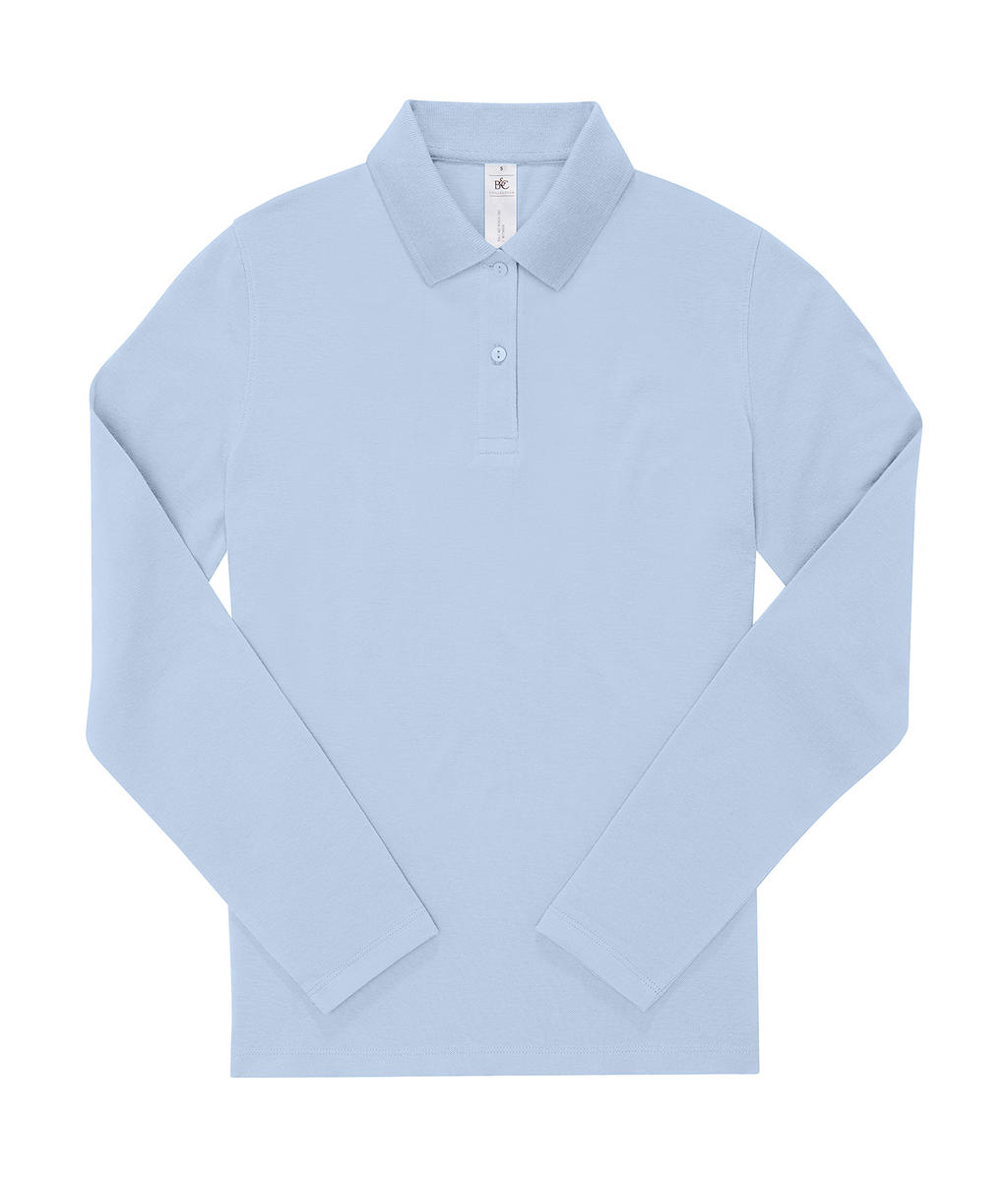 Γυναικεία Μακρυμάνικη Μπλούζα Polo PW462 B & C My Polo 180 LSL Blush Blue