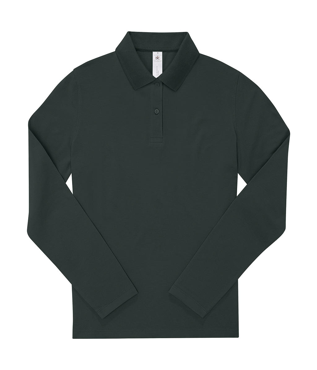 Γυναικεία Μακρυμάνικη Μπλούζα Polo PW462 B & C My Polo 180 LSL Dark Forest
