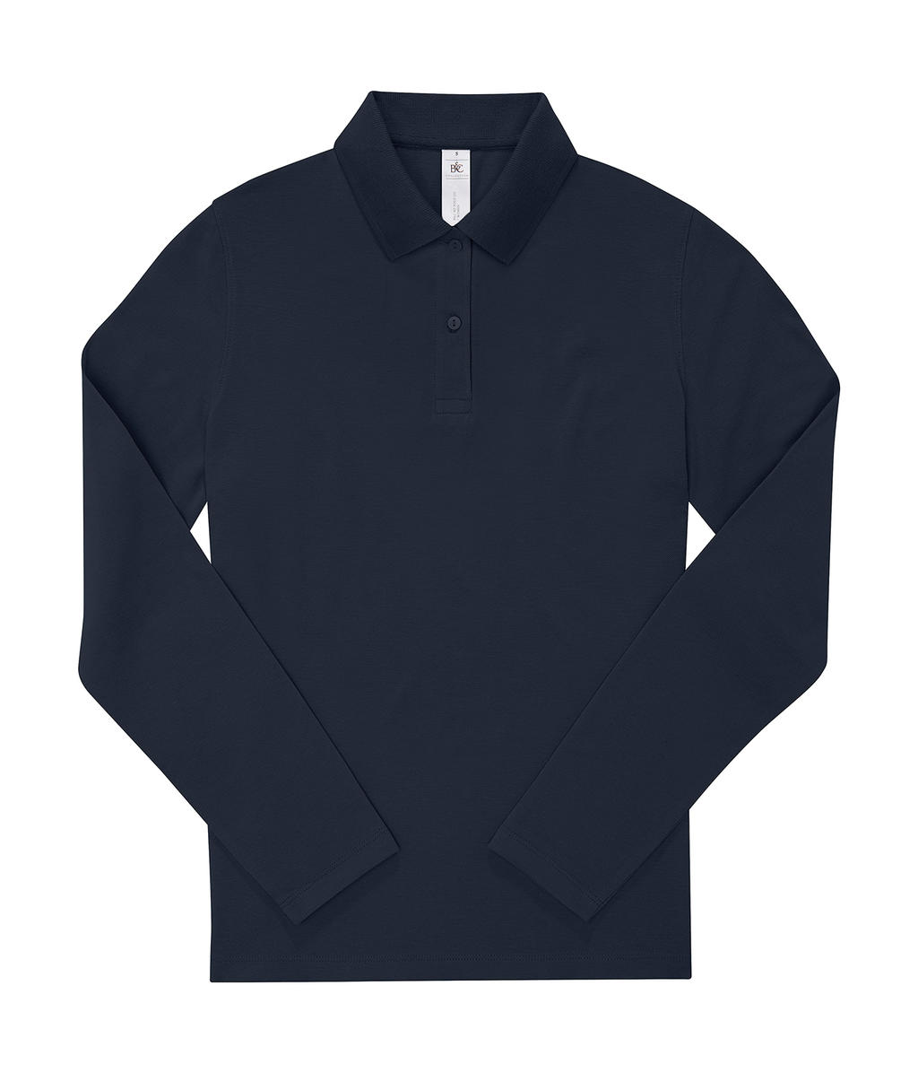 Γυναικεία Μακρυμάνικη Μπλούζα Polo PW464 B&C My Polo 210 LSL Navy