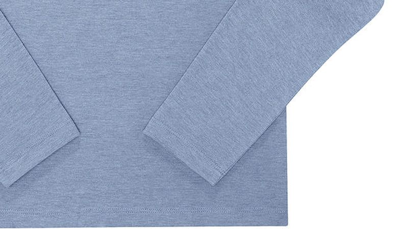 Γυναικεία Μακρυμάνικη Μπλούζα Polo PW464 B&C My Polo 210 LSL Heather Blue