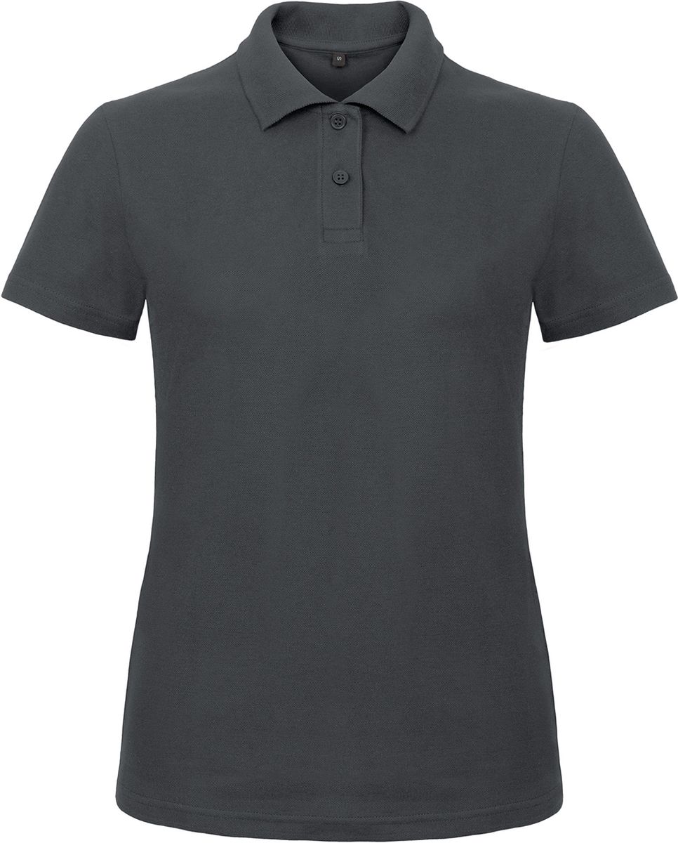 Γυναικείο Μπλουζάκι Polo Pique ID.001 B & C Anthracite