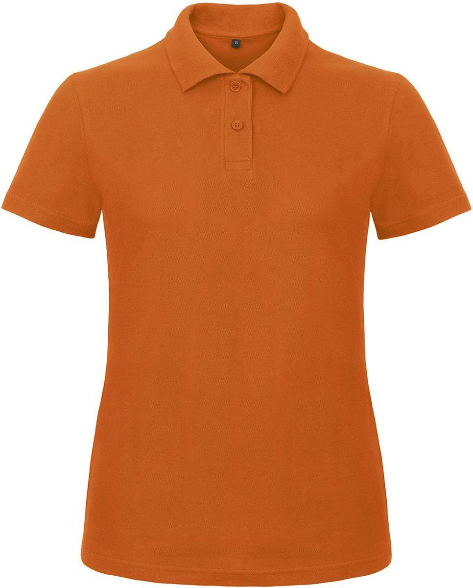 Γυναικείο Μπλουζάκι Polo Pique ID.001 B & C Orange