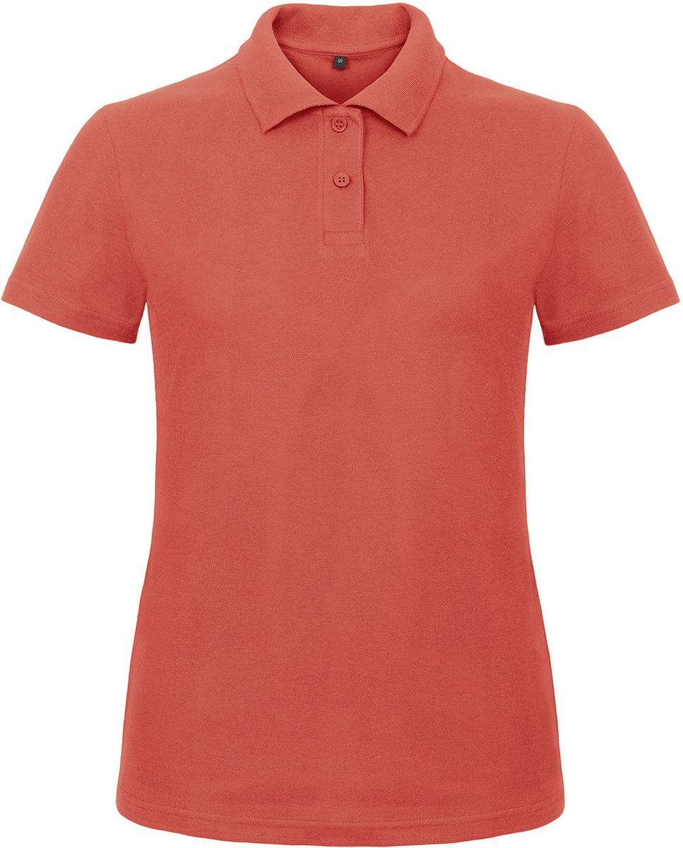 Γυναικείο Μπλουζάκι Polo Pique ID.001 B & C Pixel Coral