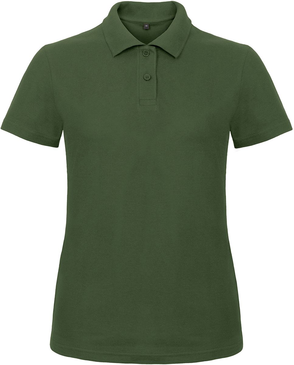 Γυναικείο Μπλουζάκι Polo Pique ID.001 B & C Bottle Green