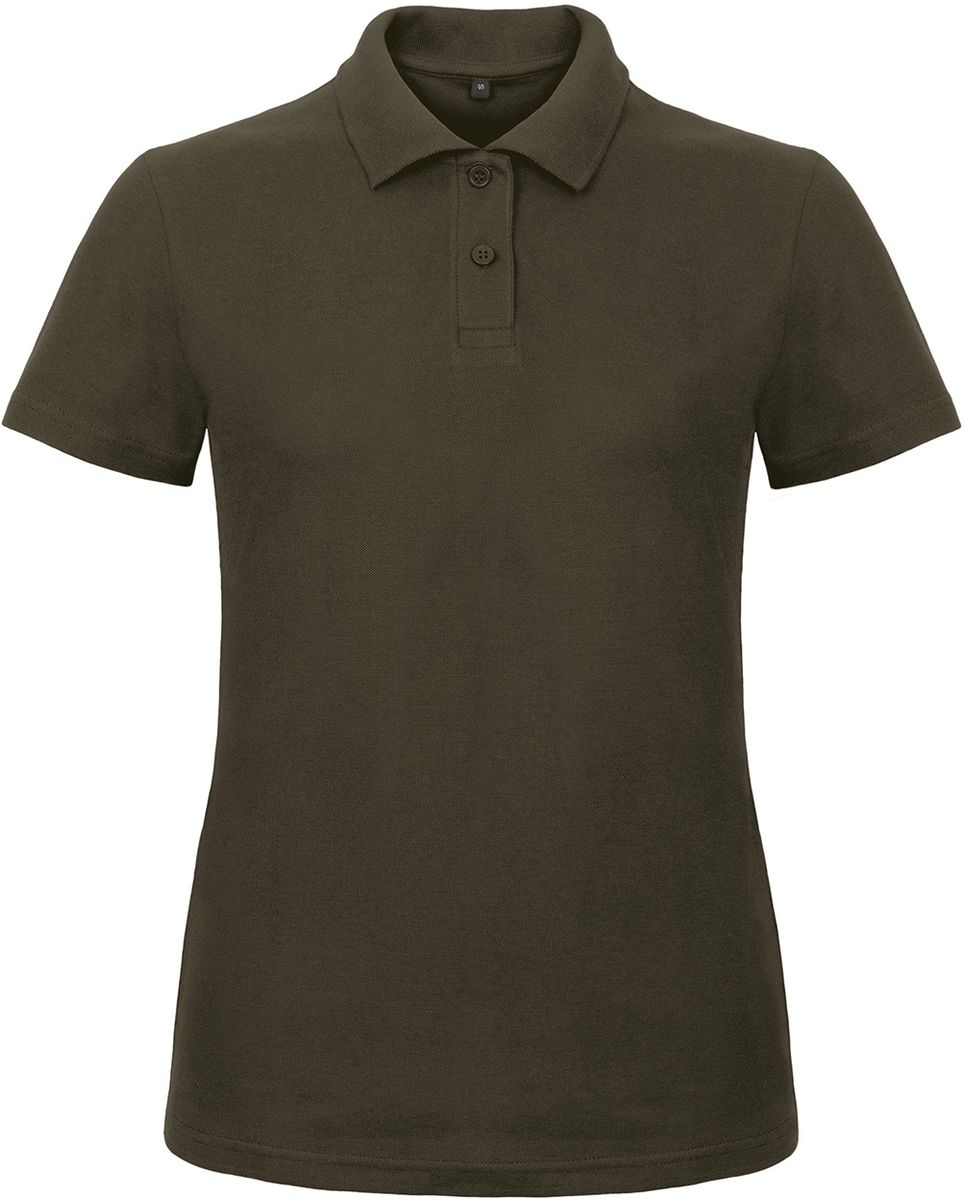 Γυναικείο Μπλουζάκι Polo Pique ID.001 B & C Brown