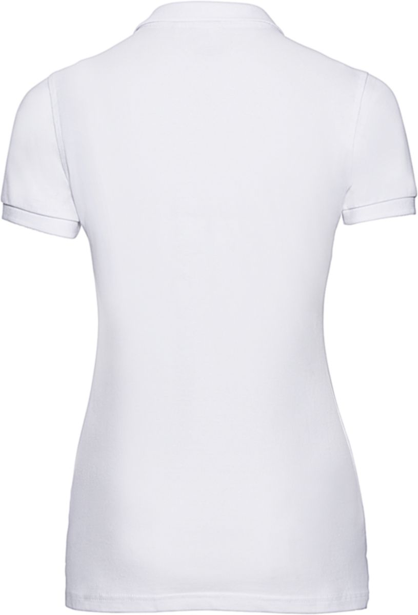 Γυναικείο Μπλουζάκι Polo R-566F-0 Russell Slim Fit Stretch White