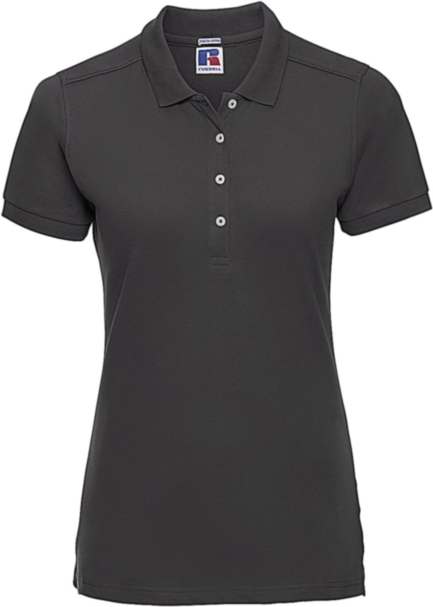 Γυναικείο Μπλουζάκι Polo R-566F-0 Russell Slim Fit Stretch Black
