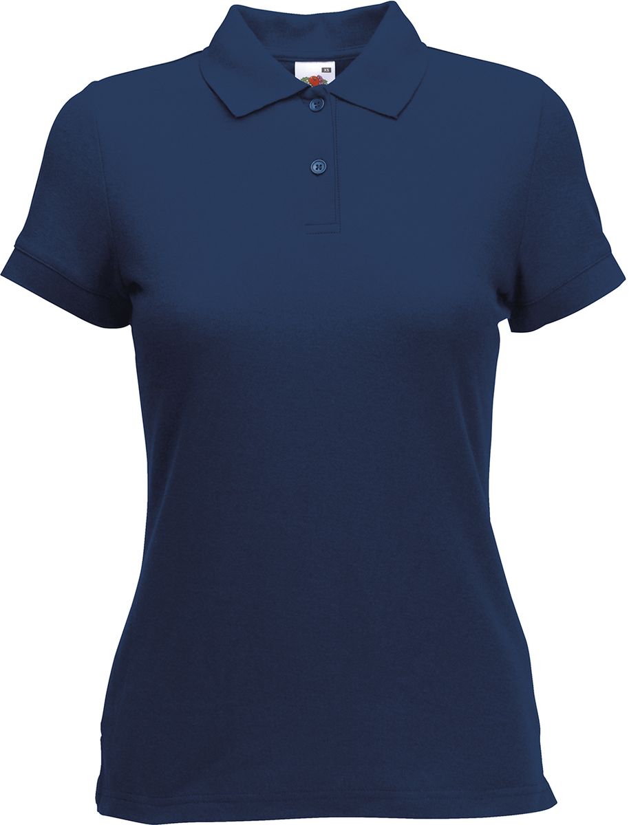 Γυναικεία Μπλούζα Polo 63-212-0 Fruit of the Loom Navy