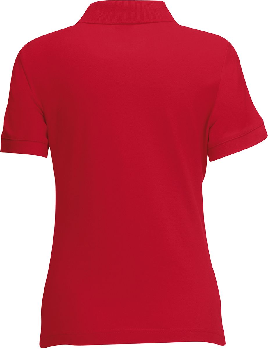 Γυναικεία Μπλούζα Polo 63-212-0 Fruit of the Loom Red