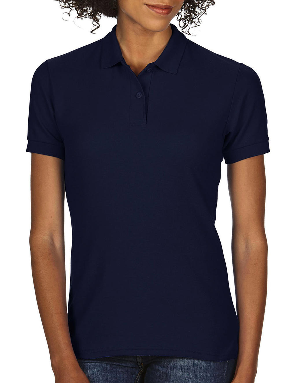 Γυναικεία Μπλούζα Polo Heavymill B & C Navy