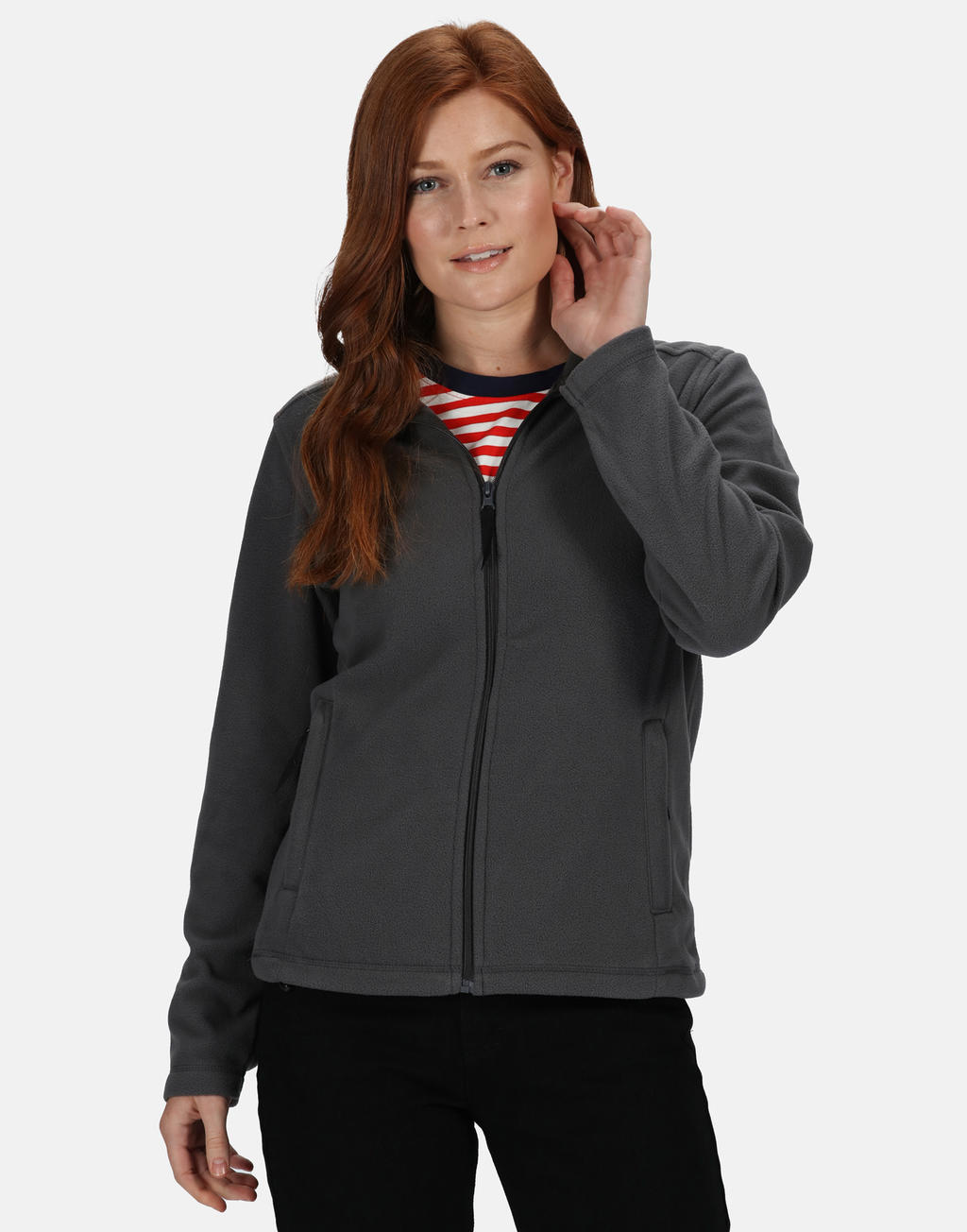 Γυναικεία Ζακέτα Fleece TRF565 Regatta Micro Full Zip Seal Grey