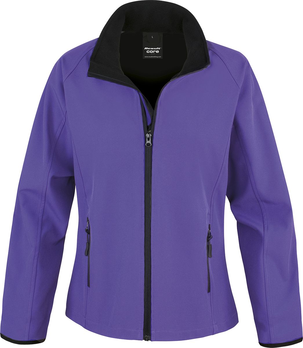 Γυναικείο Μπουφάν Softshell R231F Result Core Purple/Black