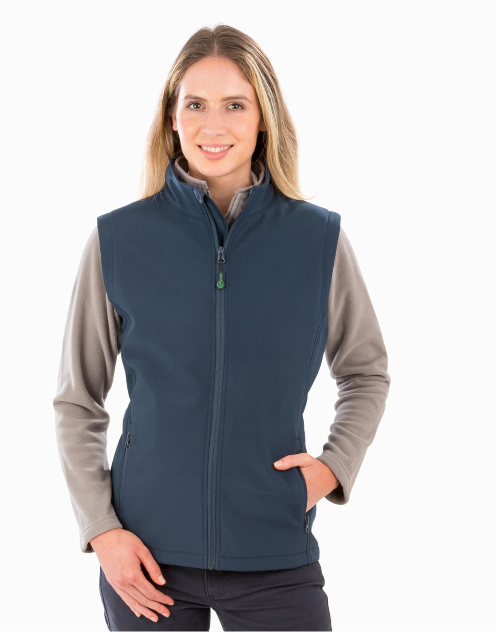 Γυναικείο Αμάνικο Softshell R902F Result Recycled 2-Layer Navy