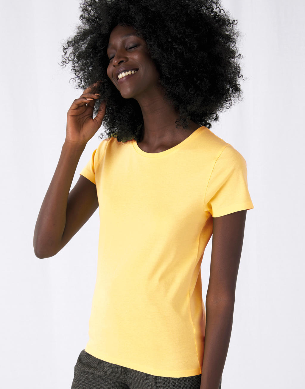 Γυναικείο T-Shirt TW02B B & C E150 Yellow Fizz