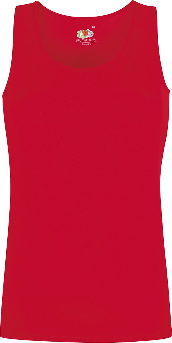 Γυναικείο Αμάνικο Μπλουζάκι Performance 61-418-0 Fruit of the Loom Red