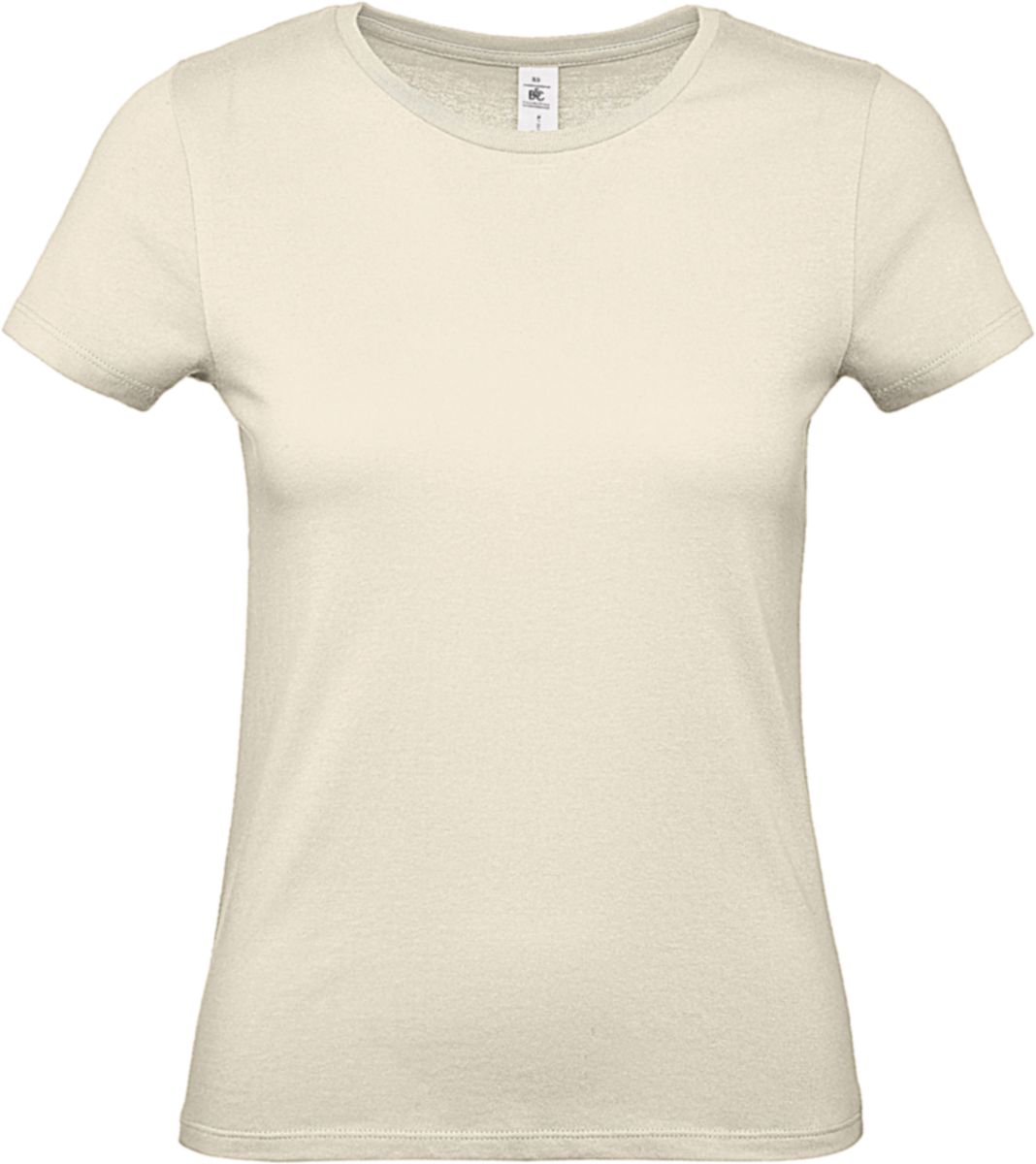 Γυναικείο T-Shirt TW02T B & C E150 Natural