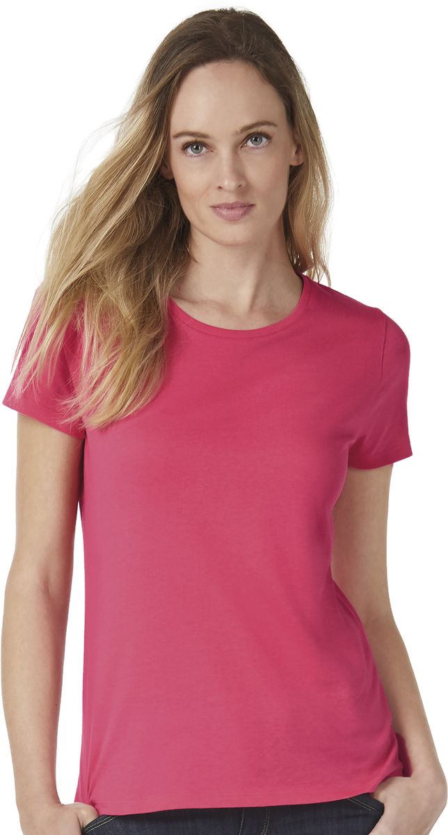 Γυναικείο T-Shirt TW02T B & C E150 Fuchsia