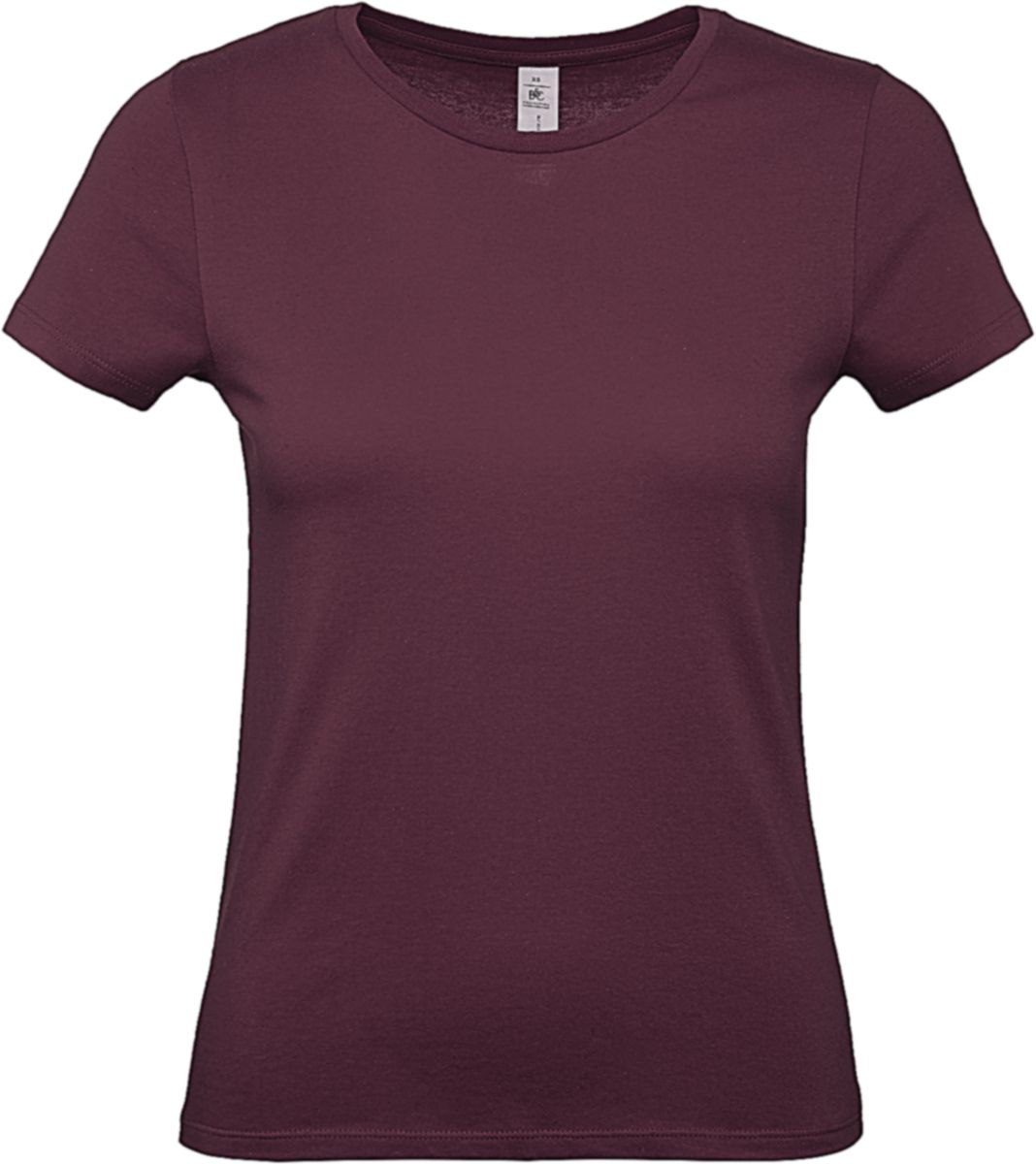 Γυναικείο T-Shirt TW02T B & C E150 Burgundy