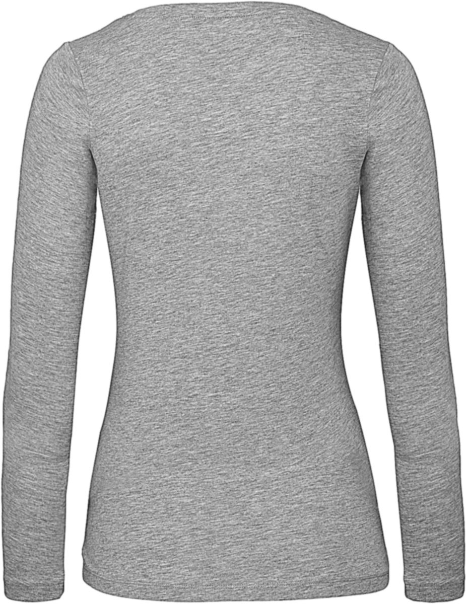 Μακρυμάνικο Γυναικείο Μπλουζάκι TW071 B & C Organic Inspire LSL Sport Grey