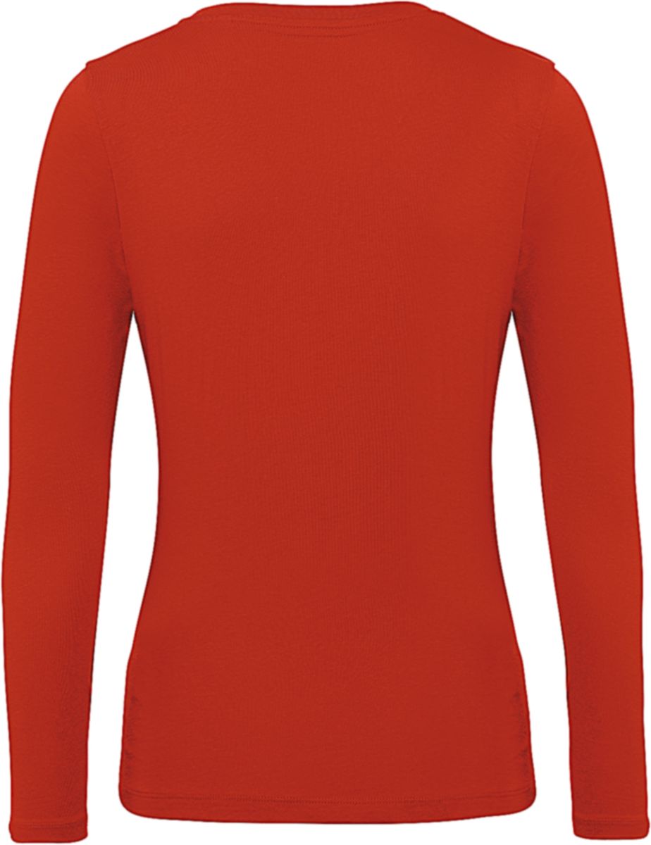Μακρυμάνικο Γυναικείο Μπλουζάκι TW071 B & C Organic Inspire LSL Fire Red