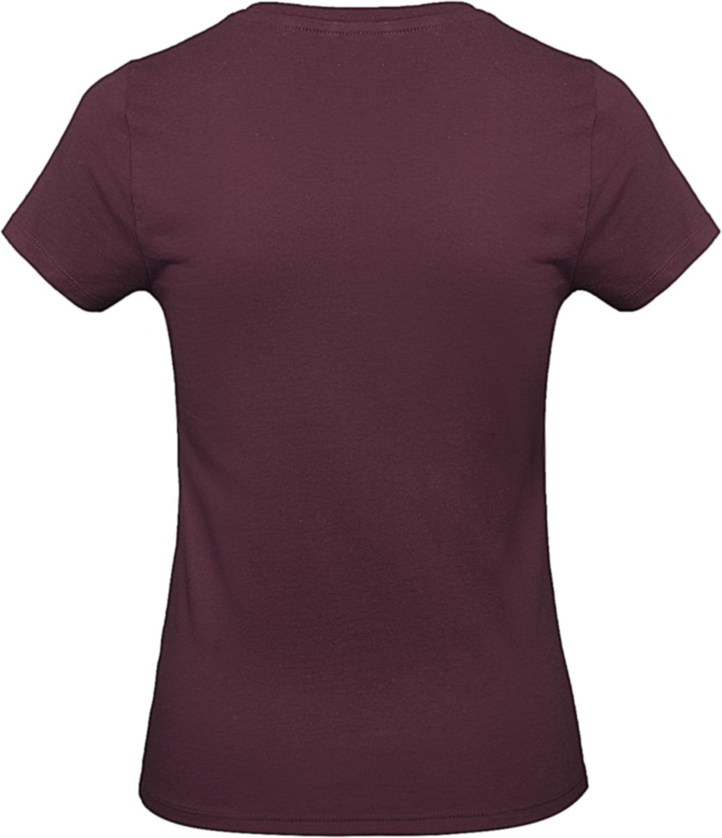 Γυναικείο T-Shirt TW04T B & C E190 Burgundy