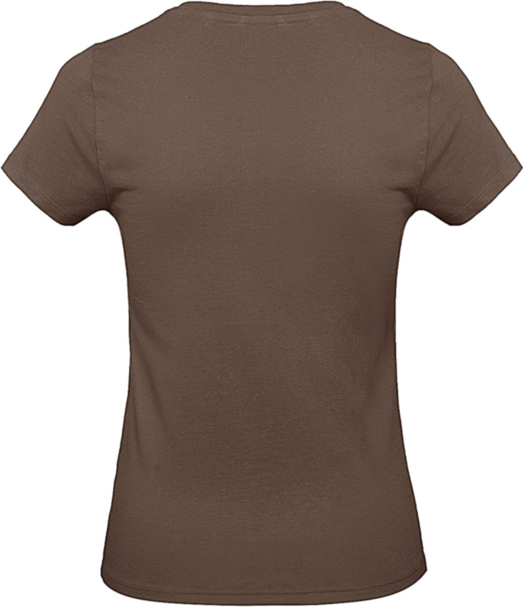 Γυναικείο T-Shirt TW04T B & C E190 Chocolate