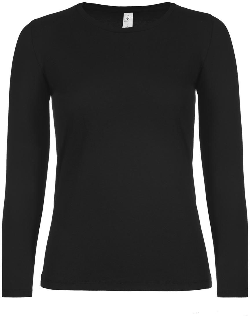 Γυναικείο Μακρυμάνικο T-Shirt TW06T B & C Black