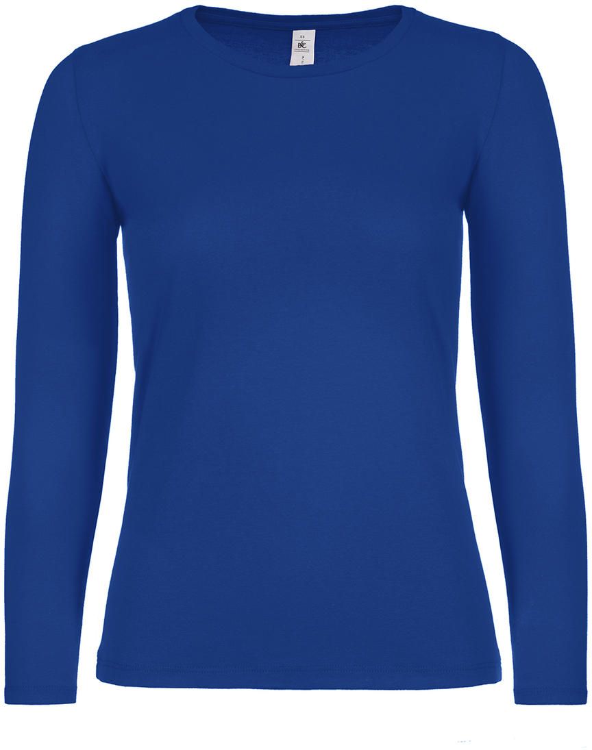 Γυναικείο Μακρυμάνικο T-Shirt TW06T B & C Royal Blue