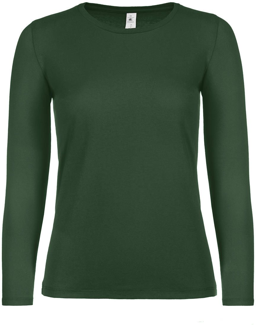Γυναικείο Μακρυμάνικο T-Shirt TW06T B & C Bottle Green