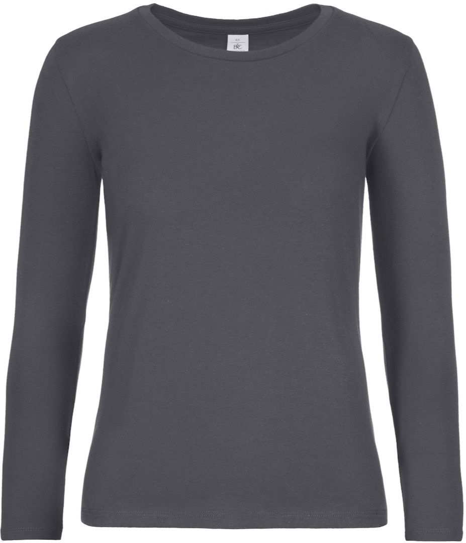 Γυναικείο T-Shirt Μακρυμάνικο TW08T B & C Navy