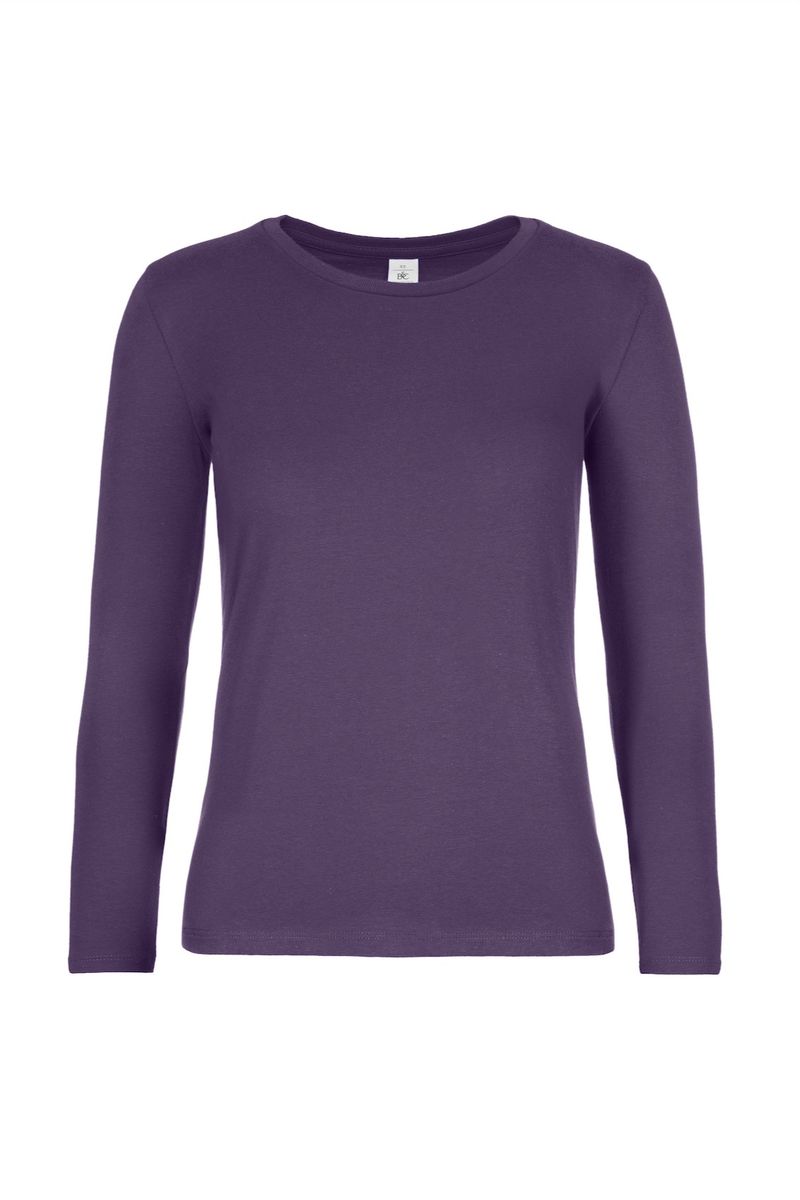 Γυναικείο T-Shirt Μακρυμάνικο TW08T B & C Urban Purple
