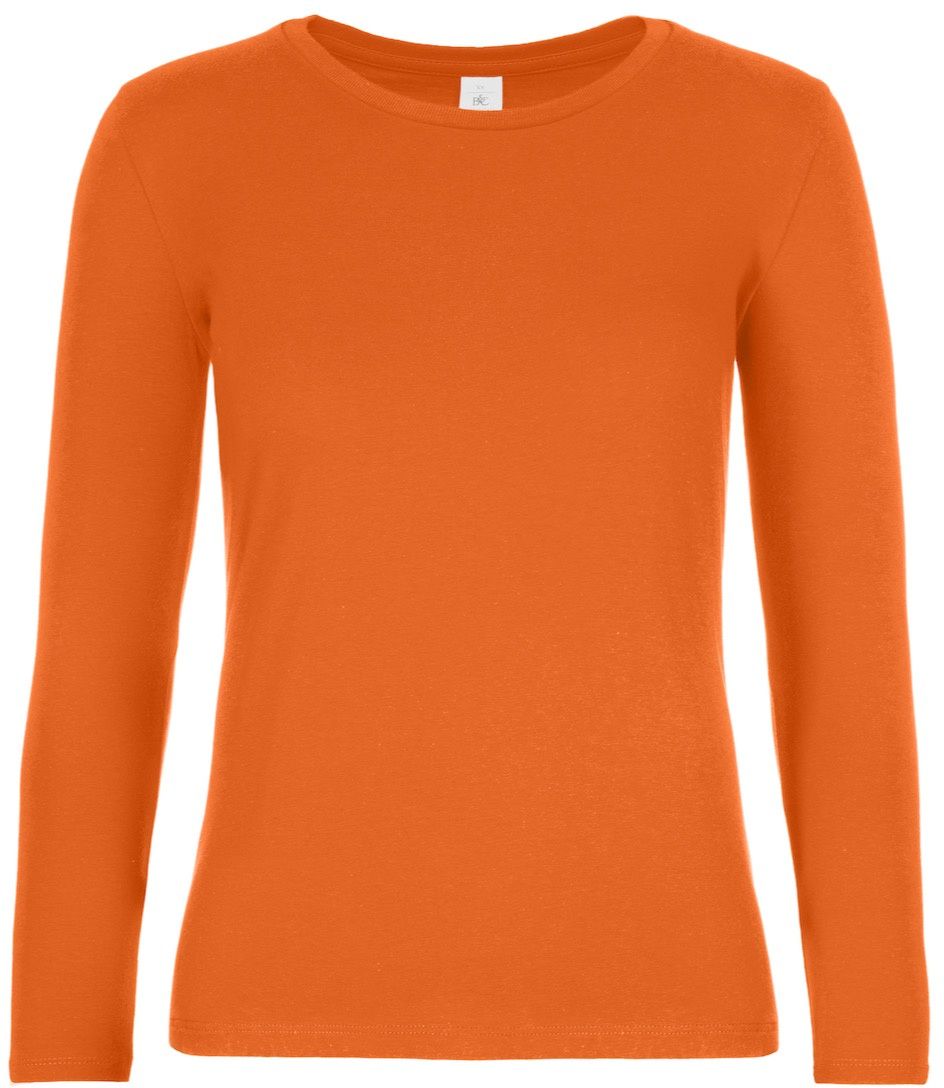 Γυναικείο T-Shirt Μακρυμάνικο TW08T B & C Urban Orange