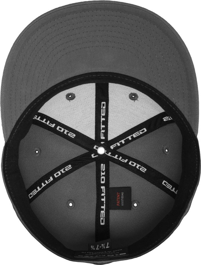 Καπέλο Premium Fitted 6210 Flexfit Dark Grey Darkgrey αξεσουάρ Καπέλα Simple Wear