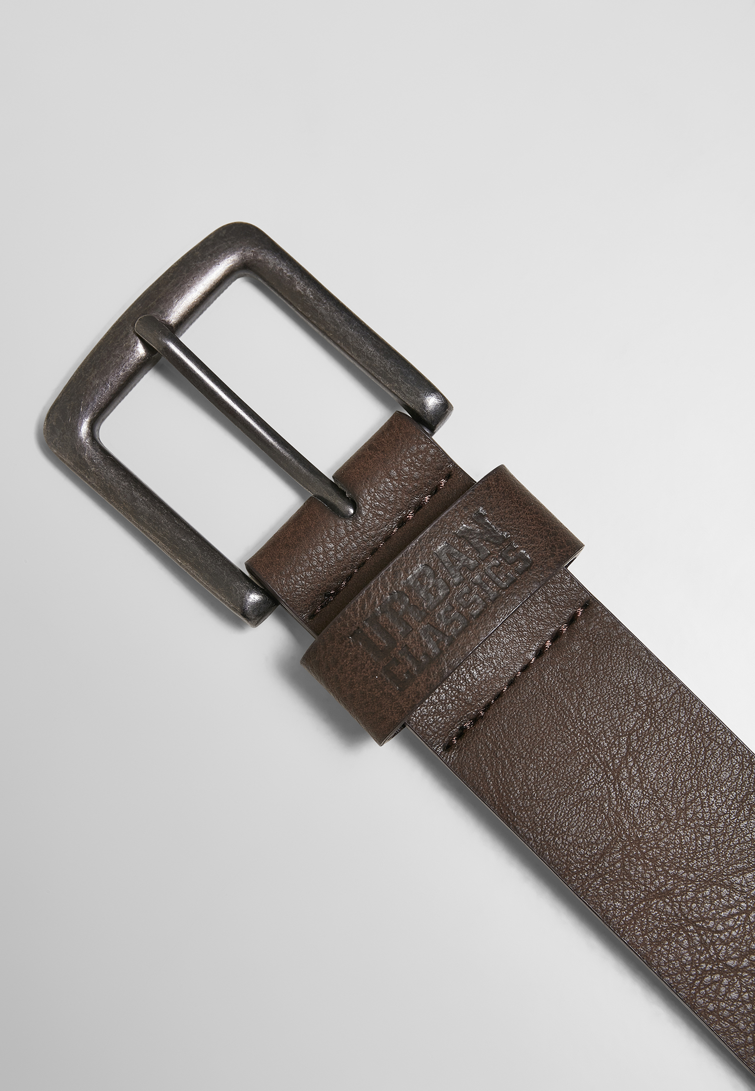 Leather Imitation Belt Urban Classics Accessoires TB1288-00075 Brown