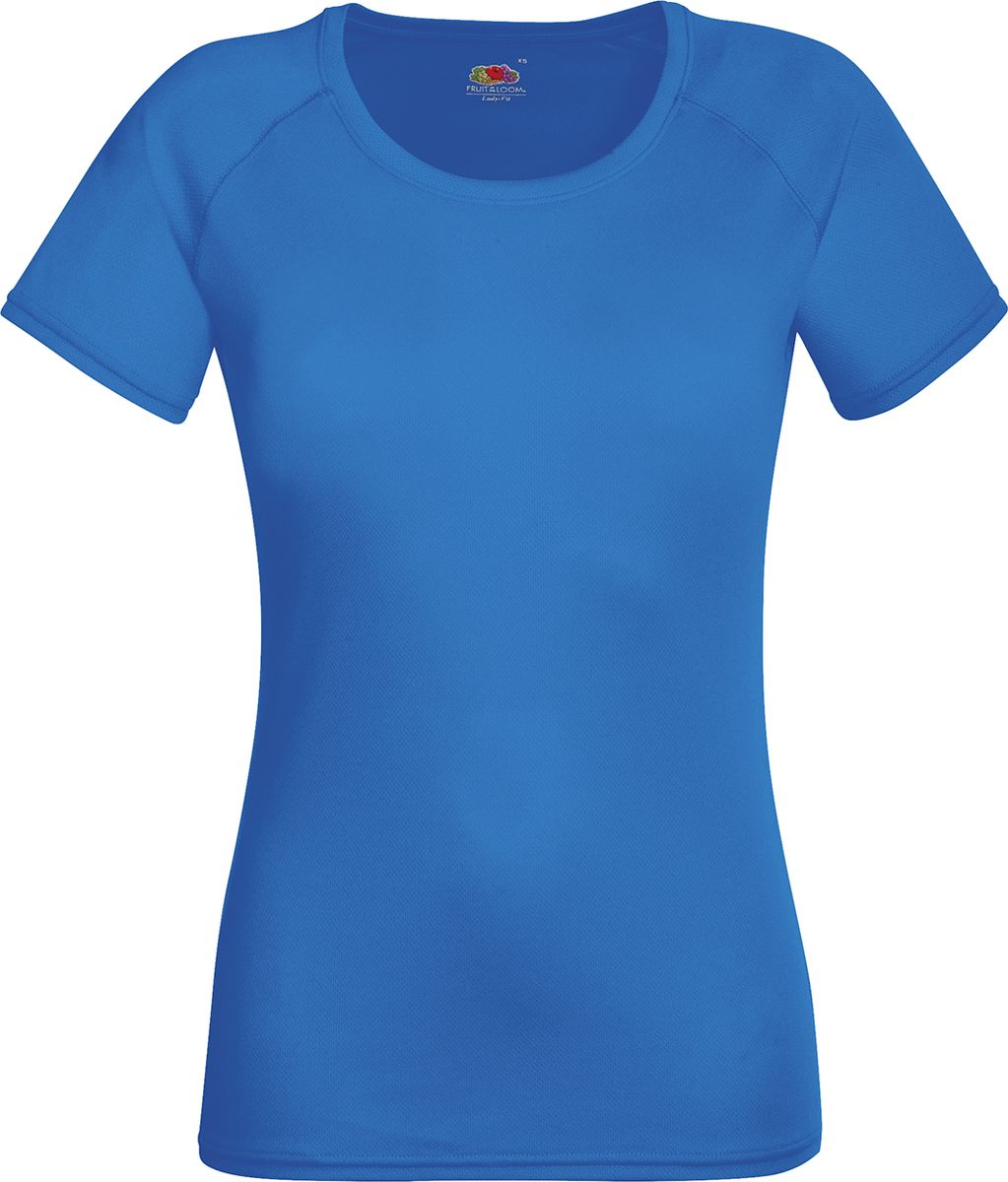 Γυναικείο Αθλητικό T-Shirt Performance 61-392-0 Fruit of the Loom Royal