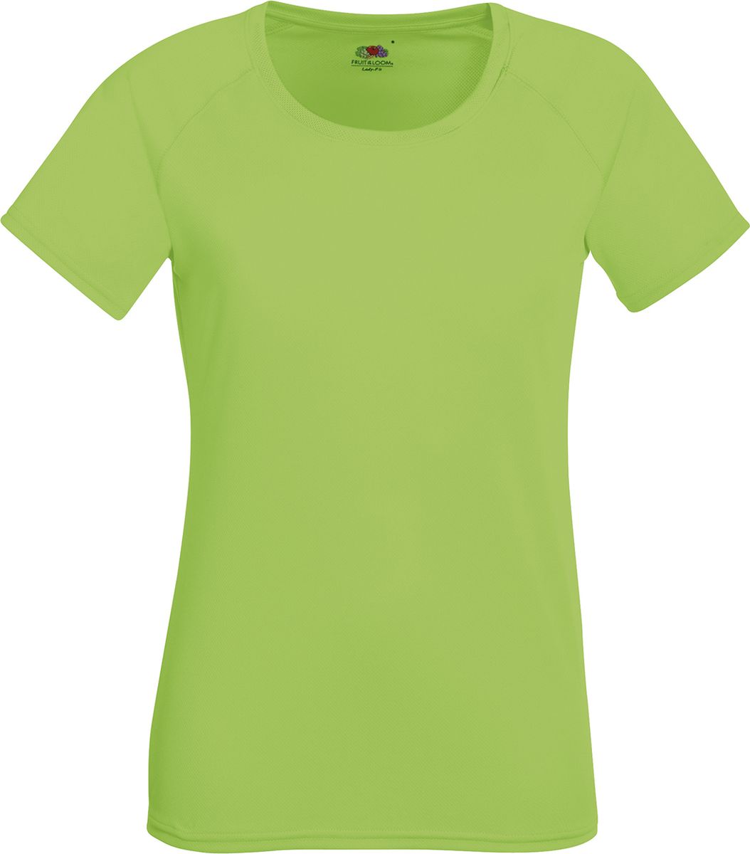 Γυναικείο Αθλητικό T-Shirt Performance 61-392-0 Fruit of the Loom Lime Green