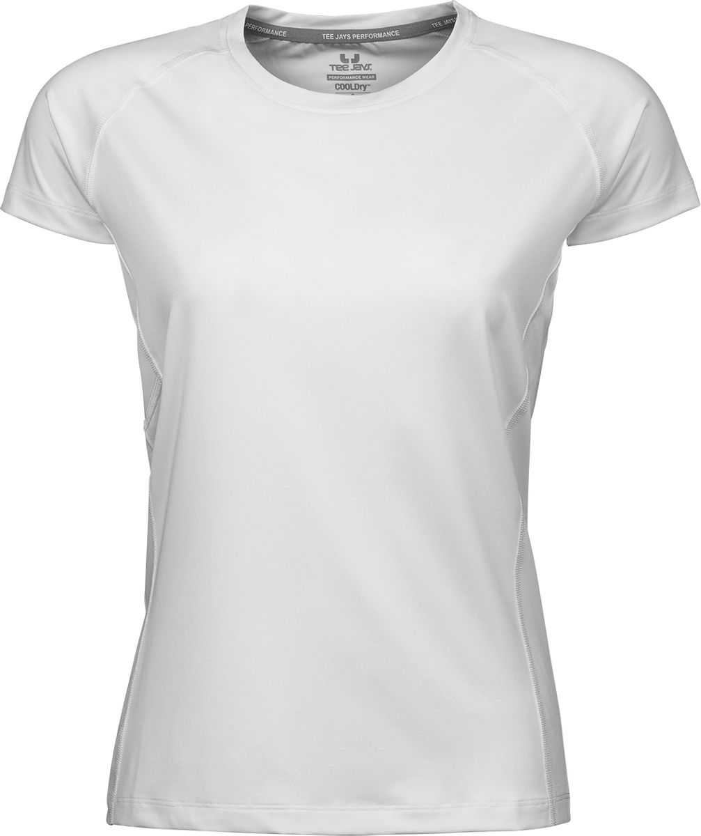 Γυναικείο Αθλητικό T-Shirt 7021 Tee Jays COOLdry White
