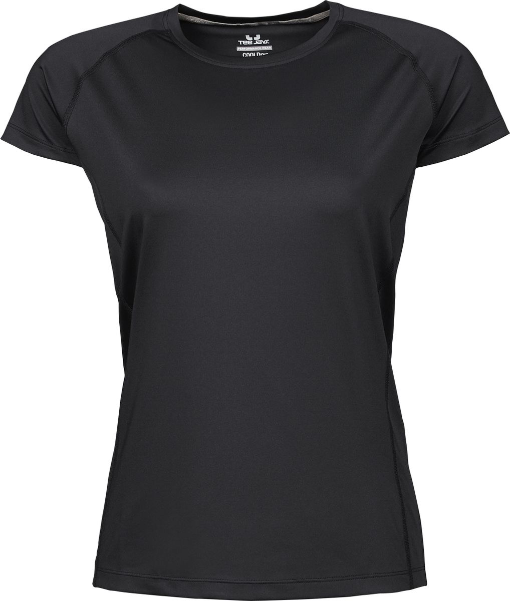 Γυναικείο Αθλητικό T-Shirt 7021 Tee Jays COOLdry Black